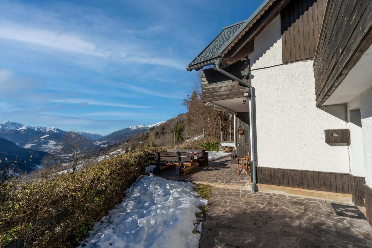 Panoramic House Carnia - Mountain View Apt With Parking And Terraces Villa Ligosullo Екстериор снимка