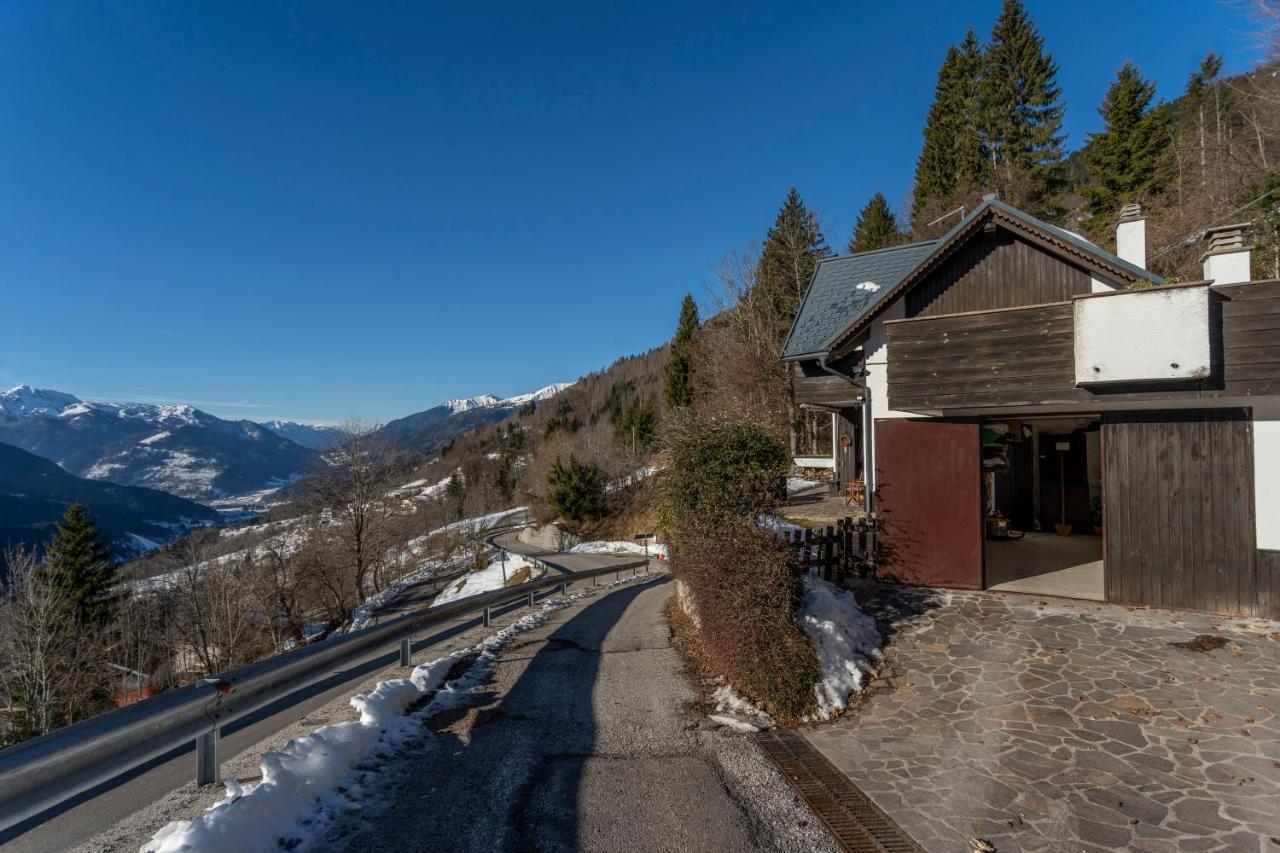 Panoramic House Carnia - Mountain View Apt With Parking And Terraces Villa Ligosullo Екстериор снимка